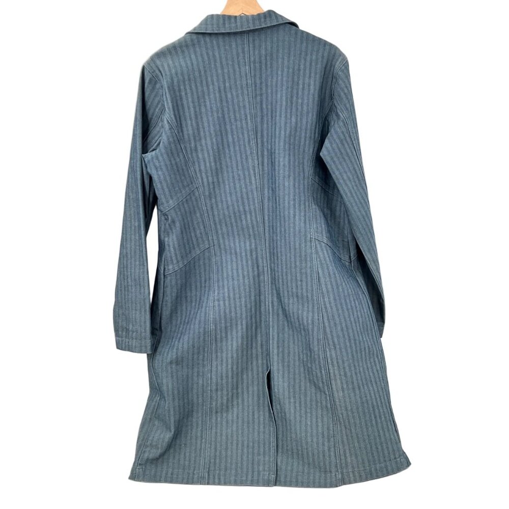 Vintage Cotton Ginny Long Denim Jacket - Picture 2 of 5